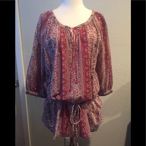 Lucky Brand Blouse Size Large